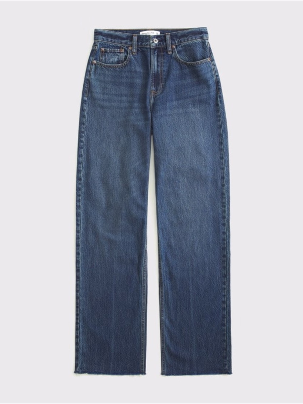 Abercrombie and Fitch high-rise loose jeans- sz 34
